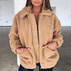 I AM GIA PIXIE Teddy Coat